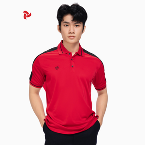 Polo unisexe Just Play JP/POLO ALPHA de haute qualité, 100% polyester, extensible, respirant, séchage rapide, sportif, tendance, fitness - Product Image 1