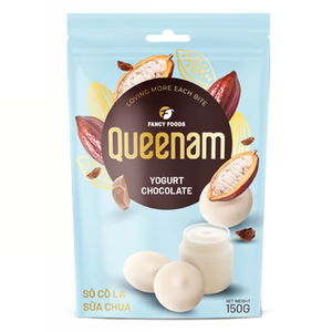 Botones de Chocolate Puro Sólido de Primera Calidad, Cacao OEM/ODM HALAL 150G, Botones de Chocolate con Yogur, Dulces Queenam - Product Image 1