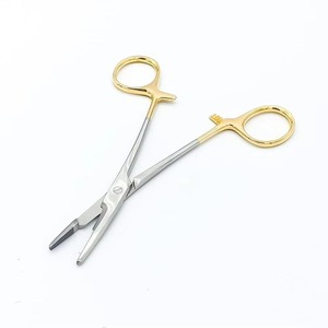 Porte-aiguilles TC Olsen-Hegar 15cm/16cm avec ciseaux à sutures, logo et couleur personnalisés, instruments chirurgicaux CE - Product Image 2