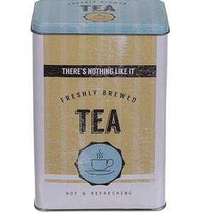 2023 produit le plus vendu en métal étain pot à thé boîte de rangement thé café stockage conteneur cuisine essentiel pour Restaurant - Product Image 1