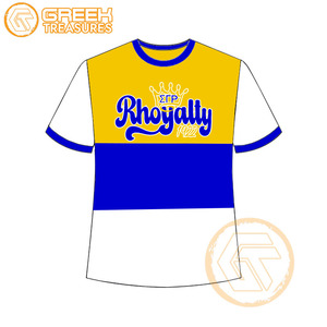 Vente en gros de t-shirt Sigma Gamma Rho pour femmes vêtements de sororité jersey de coton t-shirt respirant de haute qualité vêtements grecs pour femmes - Product Image 1