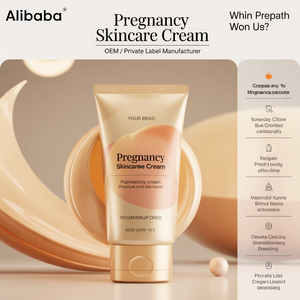 Crème de soin pour la peau enceinte sous marque privée OEM – Fabricant de produits de maternité – Prévention des vergetures – Hydratation et confort de la peau corporelle - Product Image 2