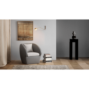 Bellaria Contemporary One <b>Seat</b> Sofa Square-shaped <b>Corner</b> Design Upholstered Extendable for Home Living Room Furniture Sponge - Product Image 2