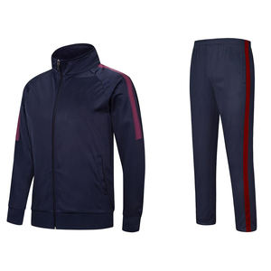 Survêtement pour homme 100% coton velours polyester nylon personnalisé ensemble de survêtements coupe-vent en coton pour homme - Product Image 5