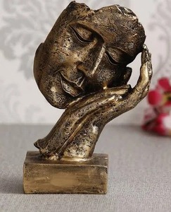 Escultura de metal artesanal moderna para decoración del hogar, estatuilla elegante para fumar, logotipo personalizado, exhibición artística - Product Image 3