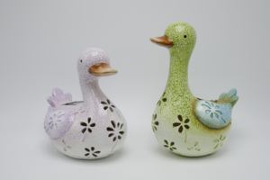 Ensemble <span class=keywords><strong>de</strong></span> canards en céramique pour la maison, décoration <span class=keywords><strong>de</strong></span> ferme, figurines d'oies en céramique pour ornements <span class=keywords><strong>de</strong></span> jardin - Product Image 2