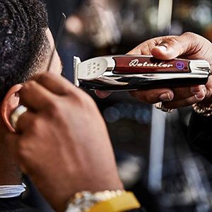 Tondeuse de barbier sans fil au lithium-ion avec 100 minutes d'autonomie pour des coupes dégradées et des mélangeurs de couleurs, alimentation par batterie - Product Image 5