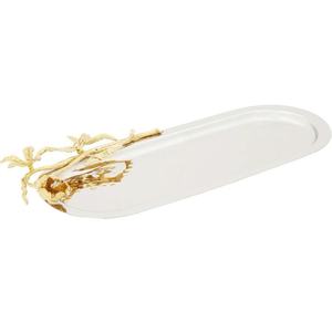 Bandeja DE SERVICIO DE Metal pulido con espejo dorado elegante y moderna, duradera para servir bebidas, aperitivos con estilo - Product Image 5