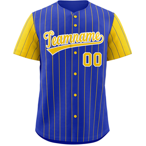 Vente en gros 100% polyester uniforme de baseball conception de maillot à rayures personnalisées avec style décontracté 170 grammes poids du tissu - Product Image 3