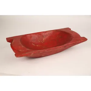 Vintage Look Customized High Quality Handmade <b>Dough</b> <b>Bowl</b> Latest Style Modern Design Wooden <b>Dough</b> <b>Bowl</b> in Natural Finishing - Product Image 5