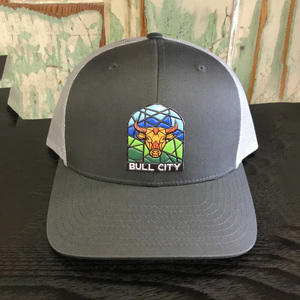 Gorra Trucker de Mezclilla OEM de Perfil Medio con 6 Paneles y Logotipo Personalizado, Estilo Vintage Clásico Urbano para Adultos - Product Image 2