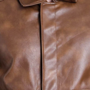 Meilleur style de vêtements de rue de bonne qualité veste en cuir pour hommes nouveauté imperméable veste en cuir lourd pour hommes livraison DDP - Product Image 6