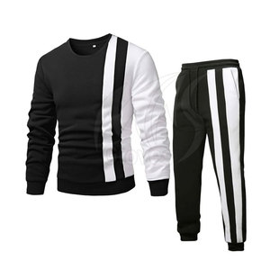 Diseño personalizado mejor precio algodón hecho traje de sudor entrenamiento Jogging Track Joggers trajes conjuntos - Product Image 1