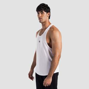 เสื้อกล้าม GA Ultimate White Sportswear สำหรับผู้ชาย ไซส์ XL ผ้าฝ้าย คอฮู้ด ระบายอากาศได้ดี เหมาะสำหรับเล่นกล้าม เพาะกาย และออกกำลังกาย - Product Image 3