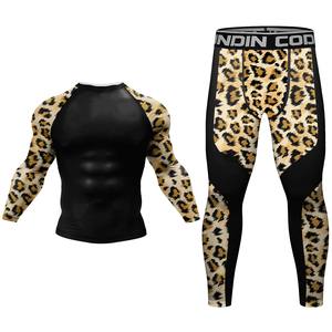 Conjunto Deportivo Personalizado de Rashguard Transpirable para BJJ y MMA, Sublimado, de Poliéster, Unisex, para Adultos, Manga Larga - Product Image 5