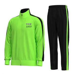 Survêtement de football de qualité thaïlandaise en gros, tous les clubs, veste à manches longues avec fermeture éclair intégrale, respirant, survêtement surdimensionné - Product Image 4