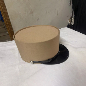 Sombreros de copa planos personalizados, venta al por mayor, gorra Kepi de algodón con logotipo personalizado, promoción, sombrero de papá, Material reciclado, banda para el sudor antibacteriana - Product Image 3