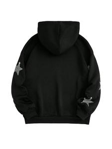 เสื้อฮู้ดดี้ผู้ชายคุณภาพสูง ผ้าฝ้าย 100% สกรีนโลโก้ตามสั่ง ดีไซน์ทันสมัย ประดับด้วยเพชรเทียม ระบายอากาศได้ดี นุ่มสบาย กันน้ำ เหมาะสำหรับฤดูใบไม้ร่วง - Product Image 2