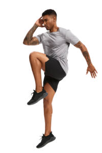 เสื้อยืดแขนสั้นสำหรับผู้ชายผ้าคอตตอน100% ลำลองคุณภาพสูงผ้า180กรัมแห้งเร็วสวมใส่สบายสำหรับฤดูร้อน - Product Image 2