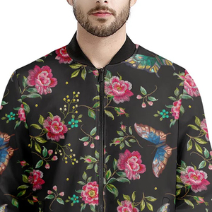 Professional OEM & ODM Services Men Sublimation Bomber <b>Jacket</b> Top Seller <b>Slim</b> <b>Fit</b> Lightweight Sublimated Bomber <b>Jacket</b> for Men - Product Image 4