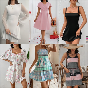 AA+ Fournisseur de vêtements en gros, incluant des robes décontractées Shein, en balles, expédition aléatoire, stock neuf - Product Image 6