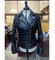 Veste en cuir véritable d'hiver élégante pour hommes faite pour la chaleur et l'appel moderne avec une finition artisanale de qualité de l'Inde