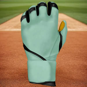 Meilleur prix Meilleure vente Gants de frappeur de baseball en cuir Écologique Léger Vente en gros Usine Vente directe - Product Image 4