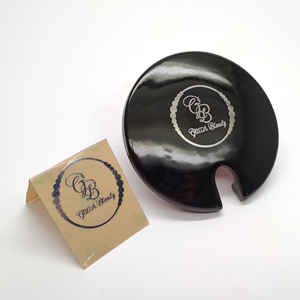 Autocollant de transfert en métal argenté bricolage étiquette étanche adhésive forte Logo de marque 3D sans fond étiquette en vinyle Durable pour paquet de tasse - Product Image 2