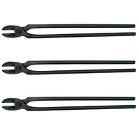 Pinces de maréchal-ferrant forgées à la main pour tenir la chaussure, outils de maréchal-ferrant, timbre plus complet et pinces forgées de maréchal-ferrant