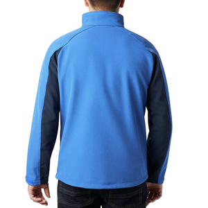 Softshell OEM Factory Direct Wholesale Winter Stand Zipper <b>Canvas</b> <b>Jacket</b> Custom Design Embroidery Front Printing Lightweight - Product Image 6