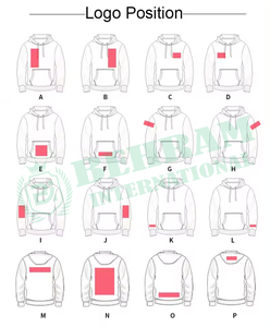 High Quality Heavyweight Oversized Full Zip Hoodies Custom Logo Design Puff Printing Blank Plain 100% Cotton Quick Dry Hoodies - Product Image 4