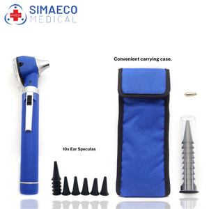 Fibra Óptica Manual Mini Otoscopio Color Negro - Product Image 3