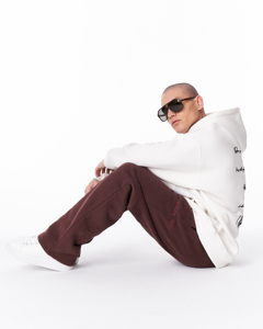 Pantalones de correr de algodón pesado de alta calidad personalizados para hombre OEM 2024, nueva tendencia Premium básica, oferta al por mayor con estampado de hojaldre - Product Image 6