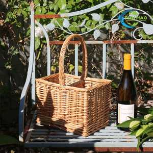 สินค้ายอดนิยม!!! หวายทอมือ เวียดนาม วินเทจ คันทรี่ ตะกร้า ไข่อีสเตอร์ธรรมชาติ ของขวัญ ตะกร้าปิคนิค เสน่ห์วินเทจ - Product Image 6