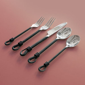 Juego de cubiertos de acero con espejo Premium, utensilios de cocina de latón con nuevo modelo, cuchillo, tenedor, cuchara, esparcidor, pedido mínimo, 10 Uds. - Product Image 2