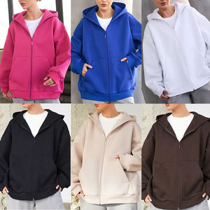 เสื้อฮู้ดดี้ผ้าฝรั่งเศสเทอร์รี่ 100% ผ้าฝ้าย แบบเรียบง่าย ทรงหลวม ไหล่ตก สำหรับผู้ชาย ขายส่ง - Product Image 2