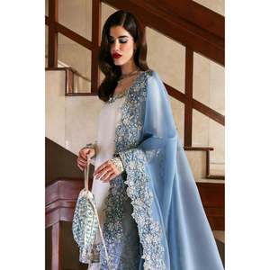 HUSSAIN REHAR Conjuntos de Traje de Lujo para Mujer Colección Primavera/Verano 2025 Virelle the Scent TC-1378 - Product Image 3