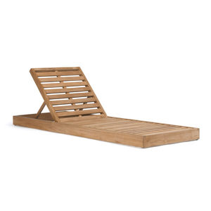 Tumbona de lujo moderna de teca nueva llegada - Product Image 3