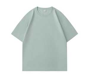 Última Novedad: Camiseta de Cuello Redondo de Algodón 100% Tejido Grueso, Antipilling, Ajuste Holgado para Impresión, Proveedor OEM al por Mayor - Product Image 5