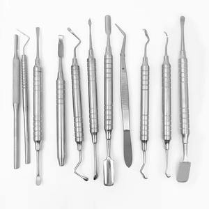 <b>Dental</b> <b>Surgical</b> <b>Instrument</b> set Stainless Steel with Mallet Forceps and Diagnostic Tools for Oral Surgery by amrid <b>surgical</b> - Product Image 5