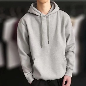 Premium 100% coton biologique imprimé pull élégant respirant hommes sweats à capuche 2025 personnaliser sweats à capuche décontractés hommes - Product Image 3