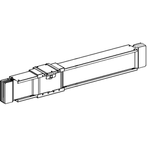 Per SCHNEIDER ELECTRIC KTA3200EB320 Condotto in Alluminio 3200A 3L+PE 1 Uscita Bullone 2m Lunghezza Fissa Configurazione Dritta - Product Image 1