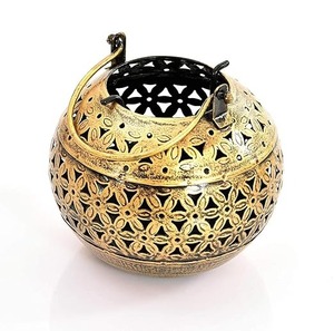 Available High Quality Round Available Glass Candle <b>Jar</b> for Home & Hotel Decoration New Design Best Price Metal Candle Lantern - Product Image 2