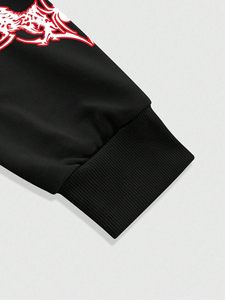 Best Selling <b>Thermal</b> <b>Hoodies</b> for Men 100% Cotton <b>Hoodies</b> for Men Custom DTF Printed <b>Hoodies</b> - Product Image 4