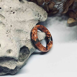 แหวนเรซิ่นอะคริลิกรูปทรงกลม แหวนทำมือ แหวนแห่งความรัก เครื่องประดับสำหรับงานปาร์ตี้ผู้หญิง ขายส่งราคาดีที่สุด - Product Image 1