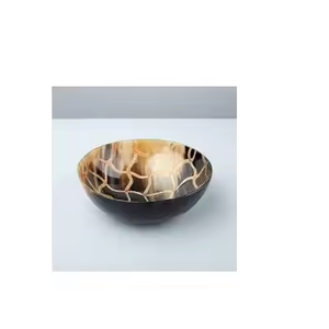 Bol en corne de buffle de haute qualité taille et forme personnalisées bol de service en corne pour vaisselle et ustensiles de cuisine par l'artisanat en croissant - Product Image 3