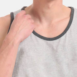 Camiseta sin mangas Lisa Camiseta sin mangas extragrande de último diseño para hombre Camiseta sin mangas para hombre de bajo precio de fabricante alto - Product Image 6