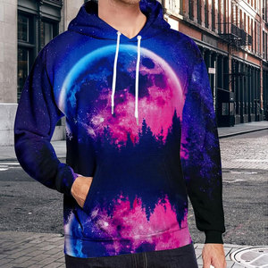 Sweats à capuche d'hiver imprimés en 3D 2Pac pour unisexe, impression numérique sur toute la surface, surdimensionné, OEM ODM, pull en polaire polyester - Product Image 3