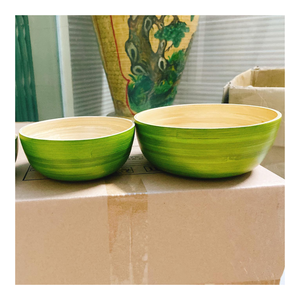 Bol en bambou personnalisé, matériau naturel, léger et durable, idéal pour la cuisine, le restaurant ou les événements en plein air, facile à utiliser - Product Image 4