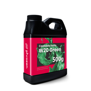 Résine moulable Phrozen W20 verte pour modèles de bijoux - Product Image 3